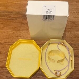 Swarovski Gold and Yellow Jewelry Set